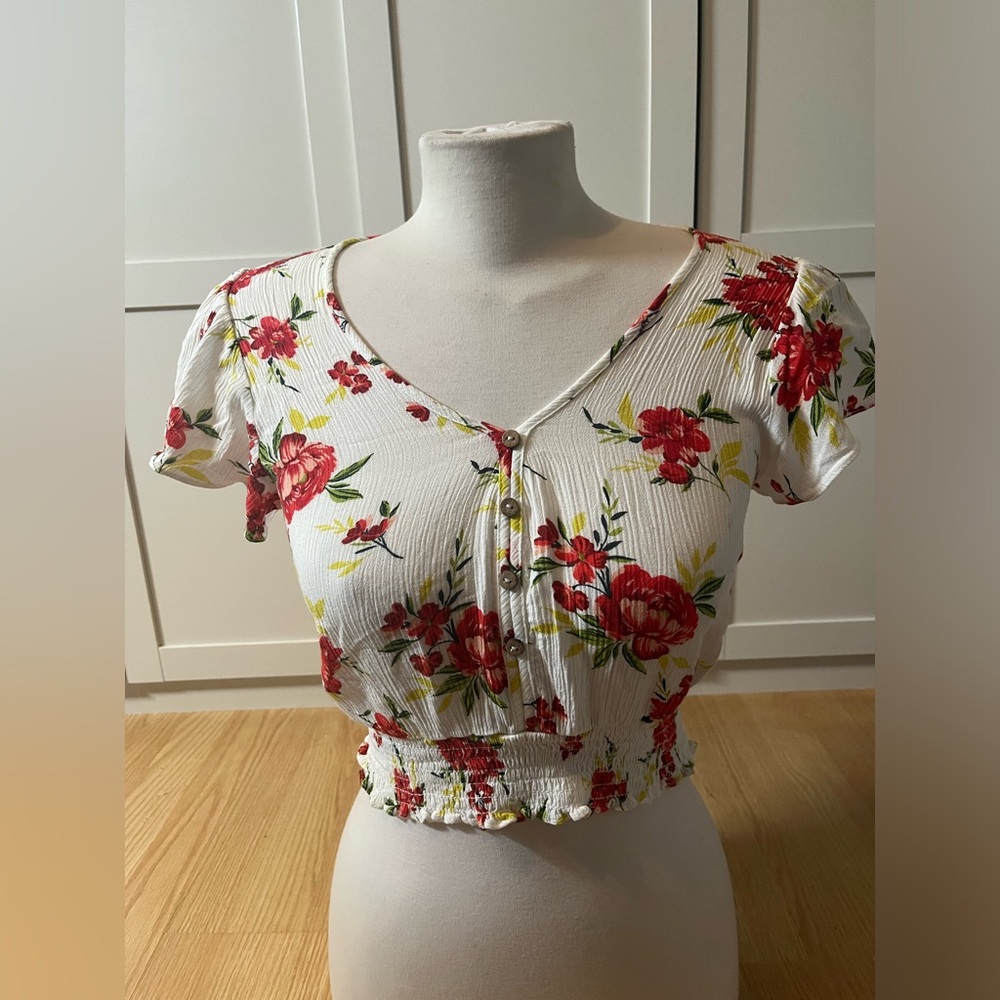 Floral Crop top
